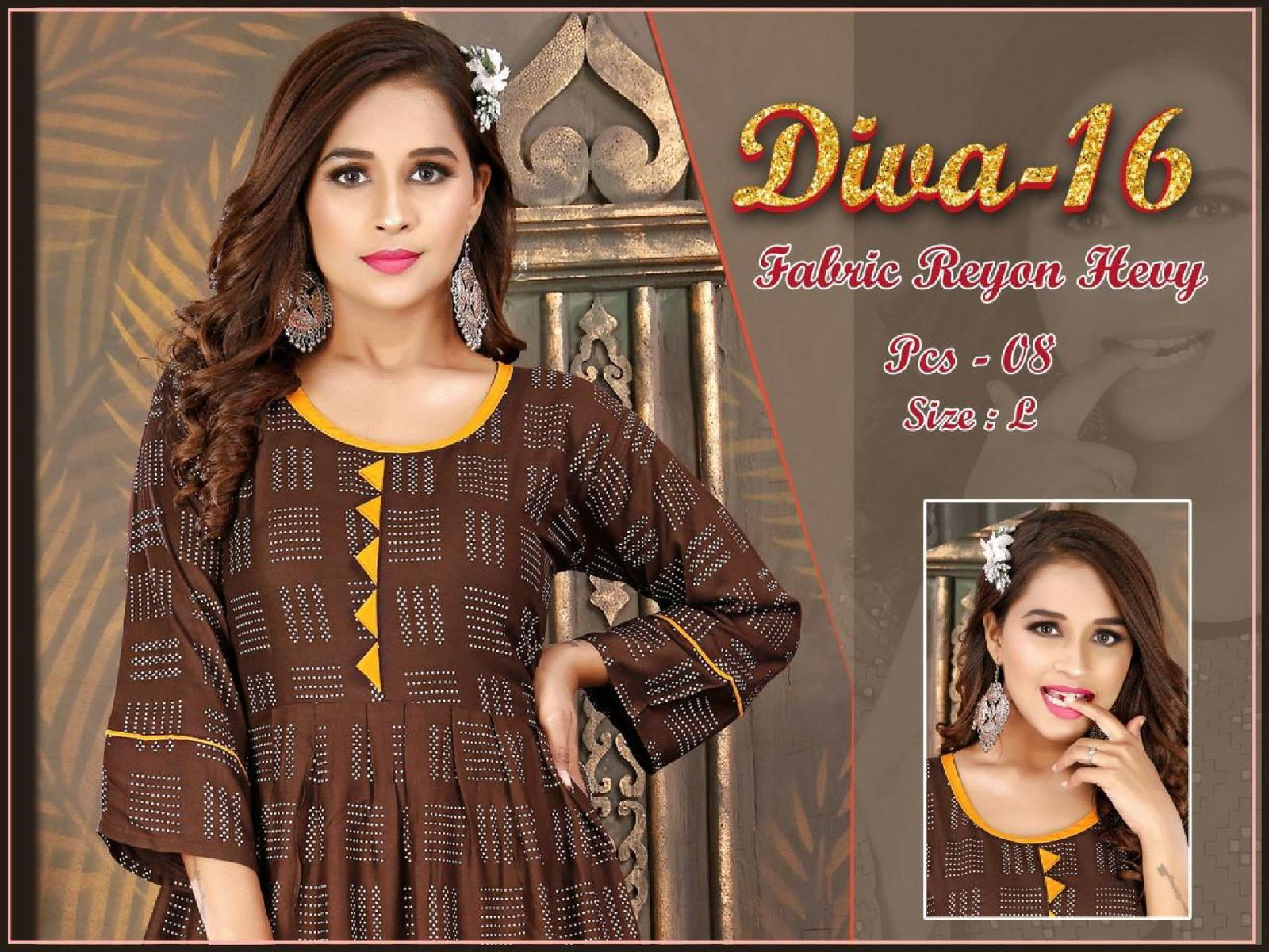 Beauty Diva 16 Fancy Wear Wholesale Long Anarkali Kurti Collection